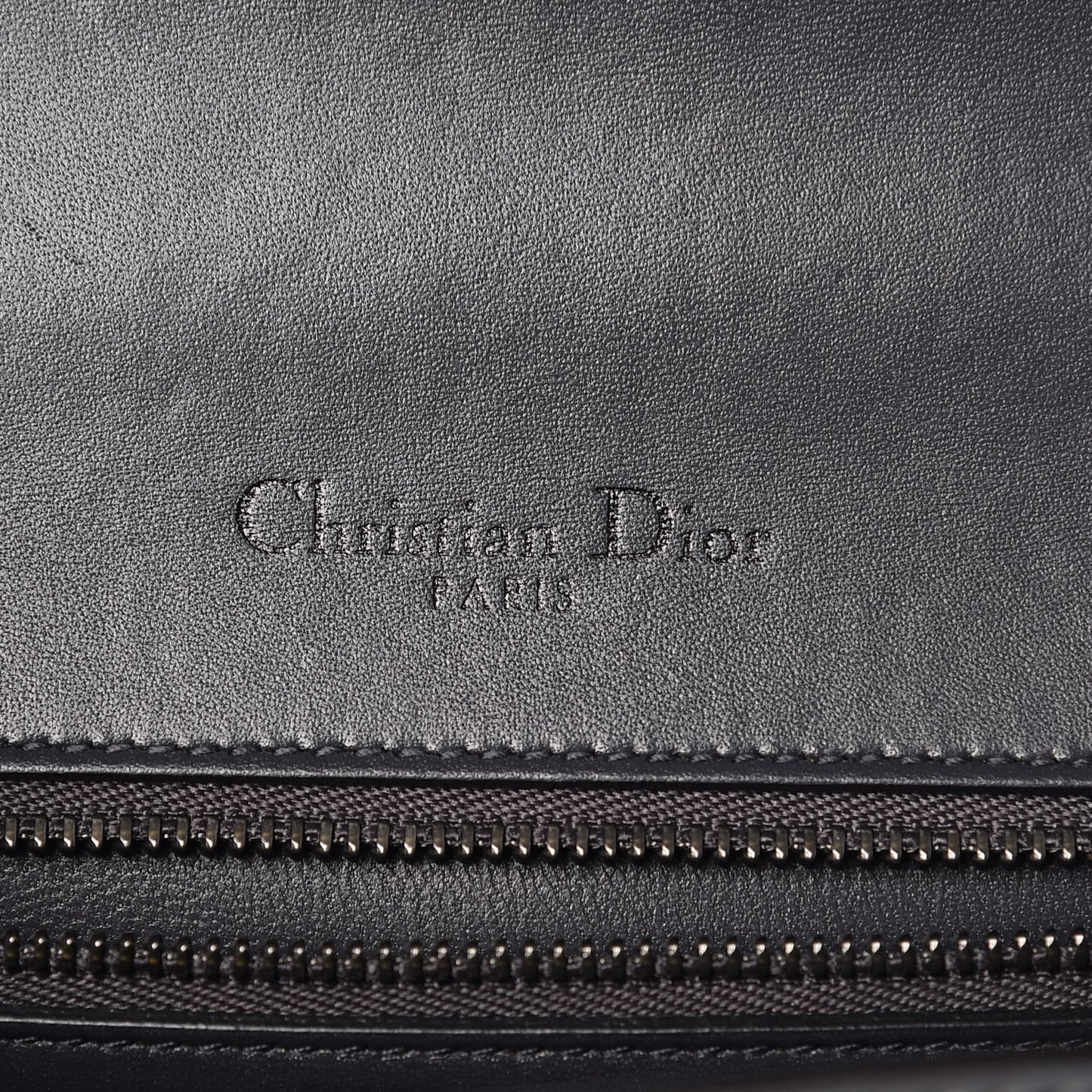 Metallic Patent Micro-Cannage Small Diorama Flap Bag Onyx Black