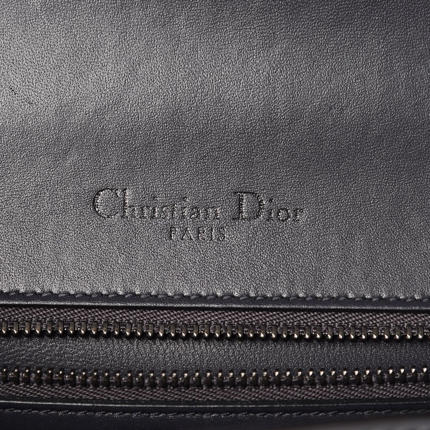 Christian Dior Metallic Patent Micro-Cannage Small Diorama Flap Bag Onyx Black 8 of 13
