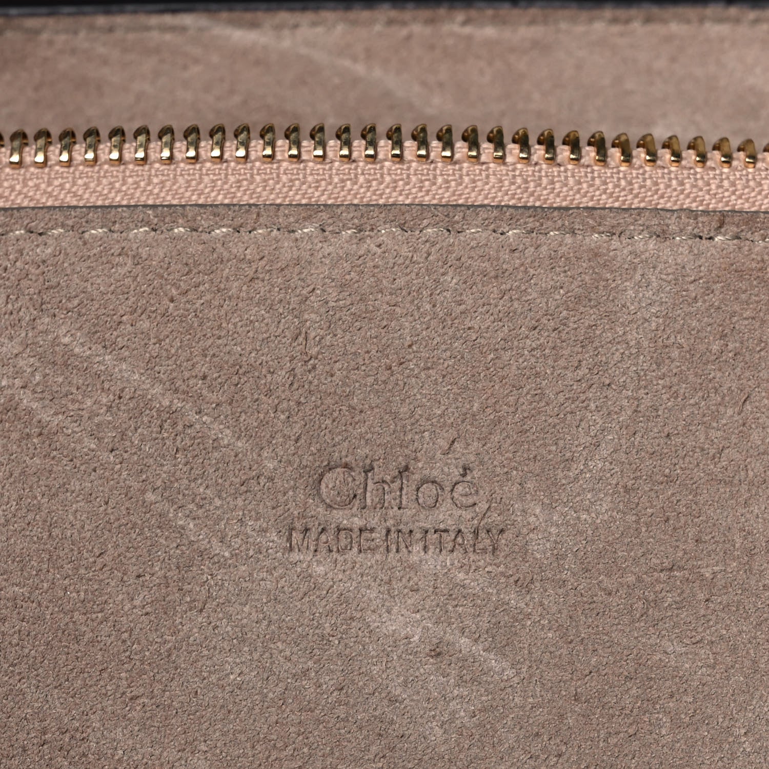 Chloe Patent Calfskin Medium Faye Shoulder Bag Motty Grey 6 of 10