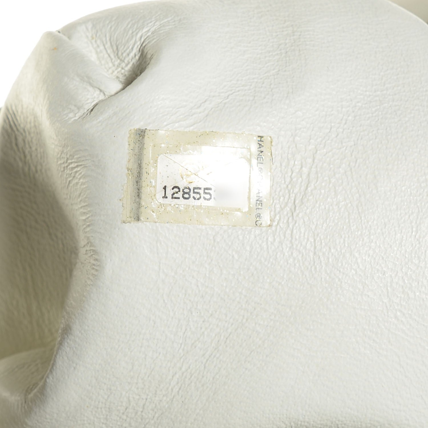 Chanel Patent Quilted Upside Down Flap Bag White 6 of 7