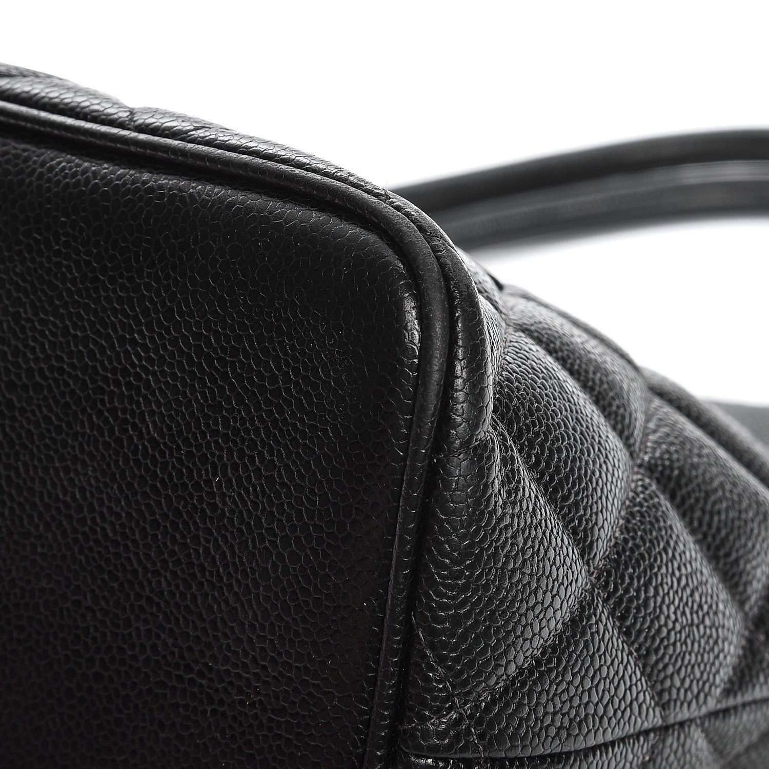 Chanel Caviar Quilted Medallion Tote Black 13 of 15