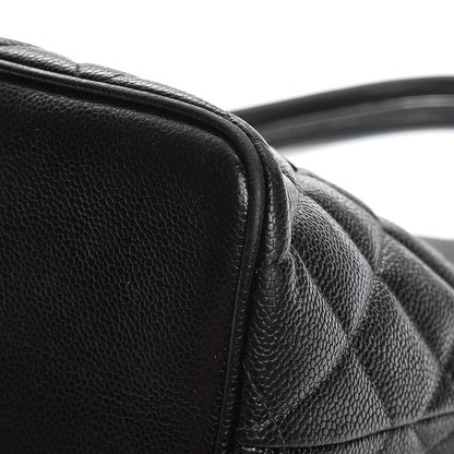 Chanel Caviar Quilted Medallion Tote Black 13 of 15