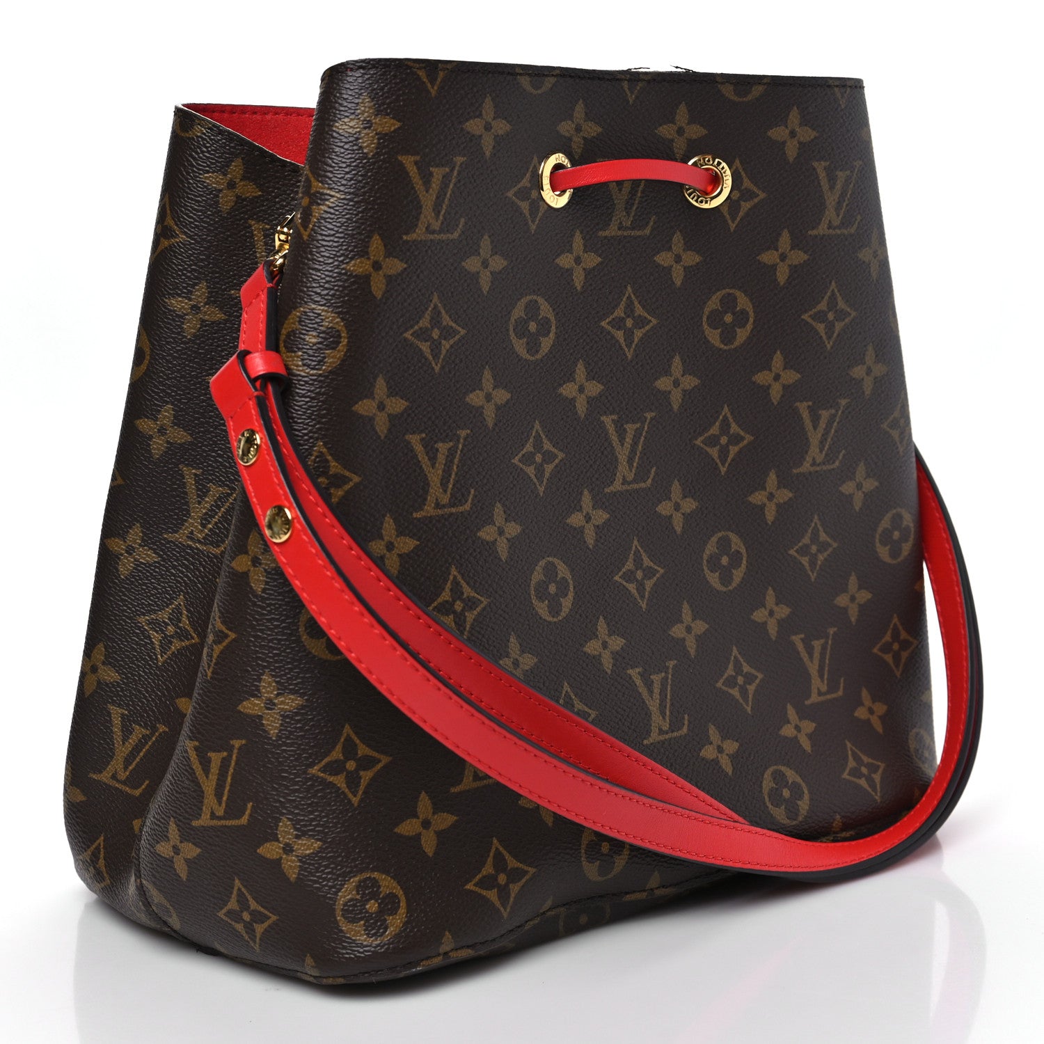 Louis Vuitton Monogram Neonoe MM Coquelicot 3 of 9
