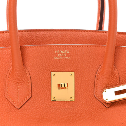 Hermes Togo Birkin 35 Orange 6 of 13