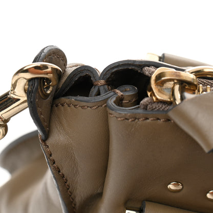 Chloe Calfskin Medium Marcie Satchel Anchor Grey 17 of 20