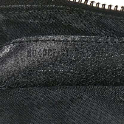 Balenciaga Agneau Giant Brogues Hardware Day Hobo Black 12 of 19