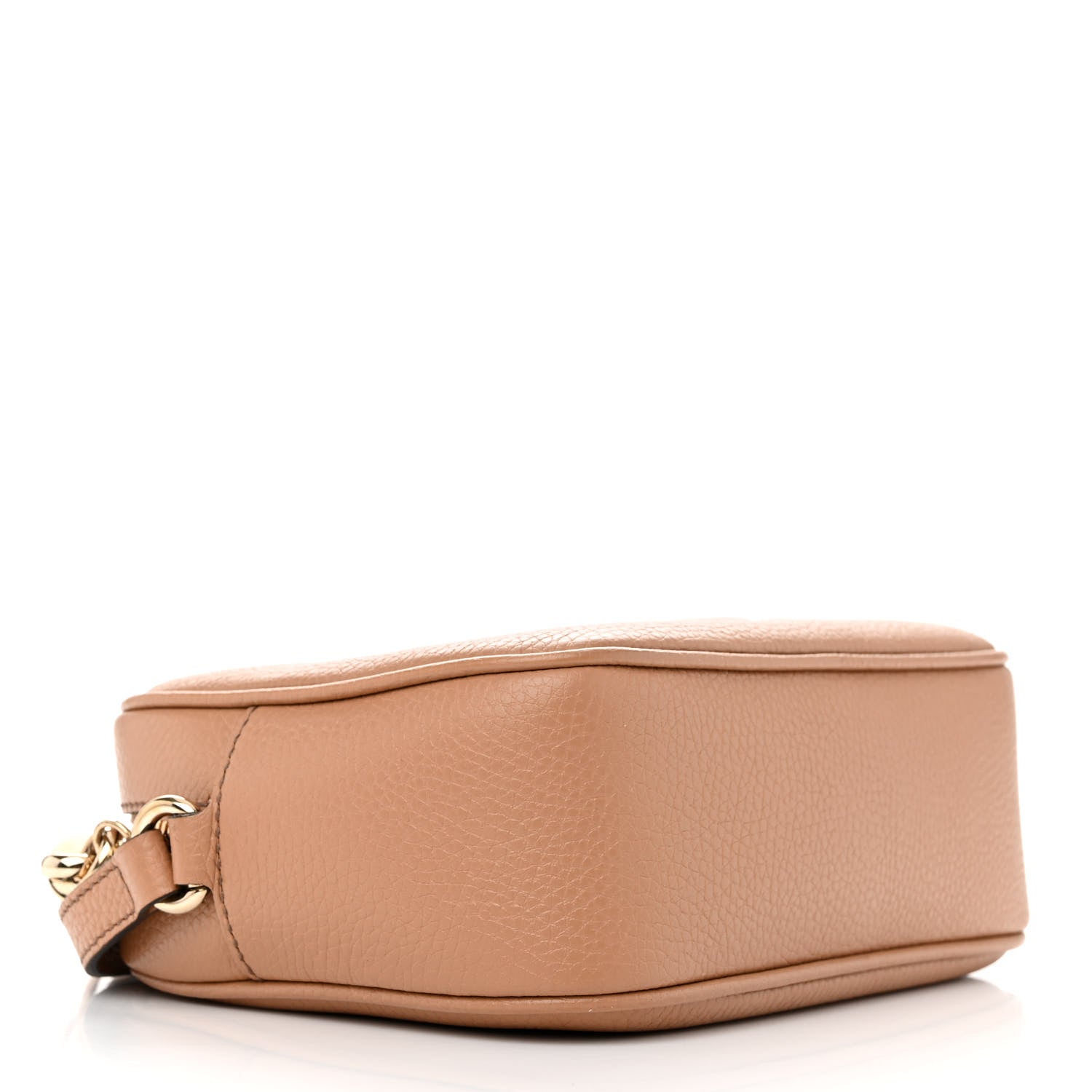 Gucci Pebbled Calfskin Small Soho Disco Bag Camelia 4 of 12