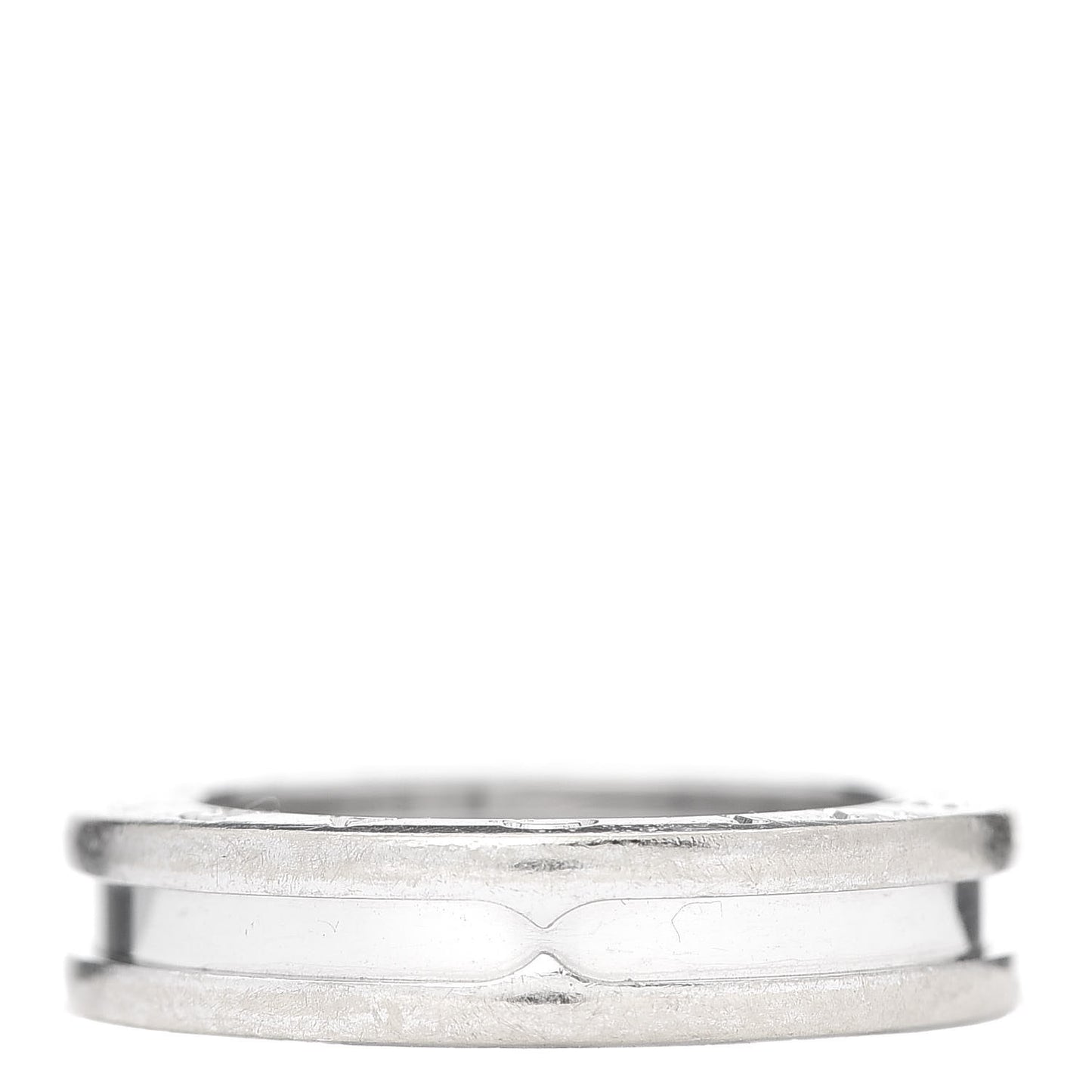 18K White Gold B.Zero1 One-Band Ring 48 4.5