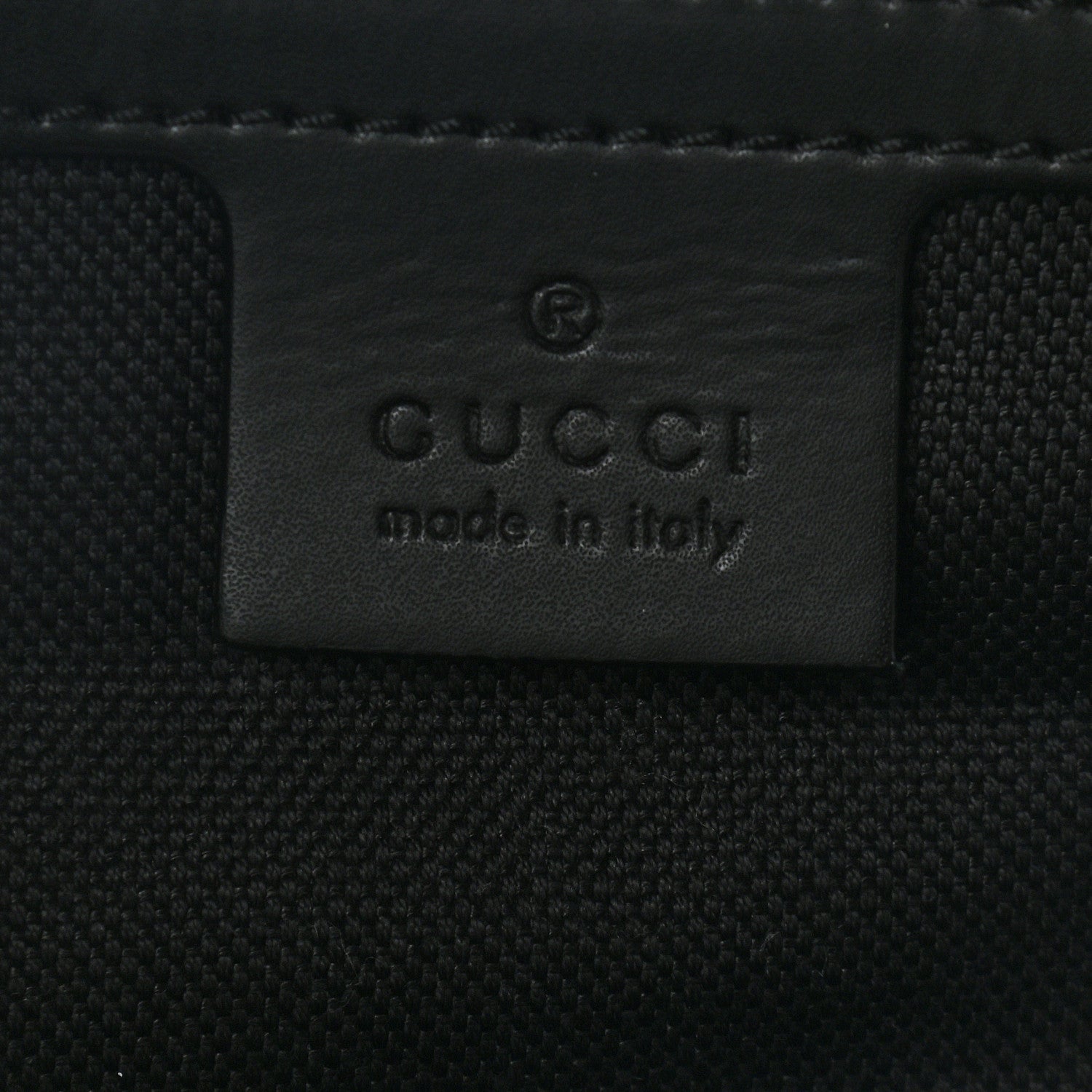 Gucci Soft GG Supreme Monogram Appia Calfskin Web Large Carry On Duffle Bag Black Grey 8 of 9