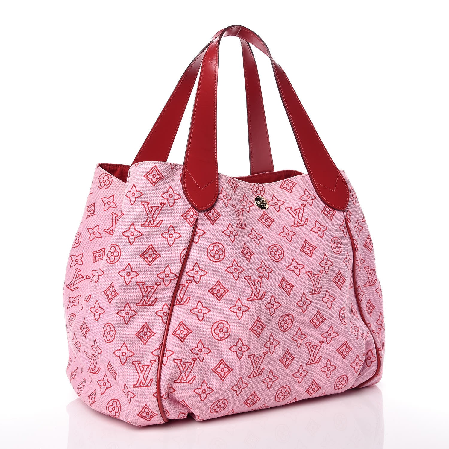 Louis Vuitton Canvas Cabas Ipanema PM Pink 7 of 40
