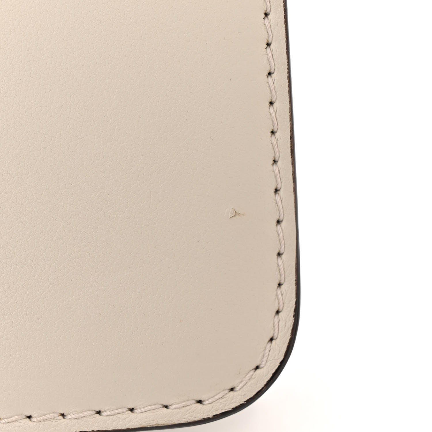 Gucci Calfskin Medium 1973 Shoulder Flap Bag Ivory 12 of 13