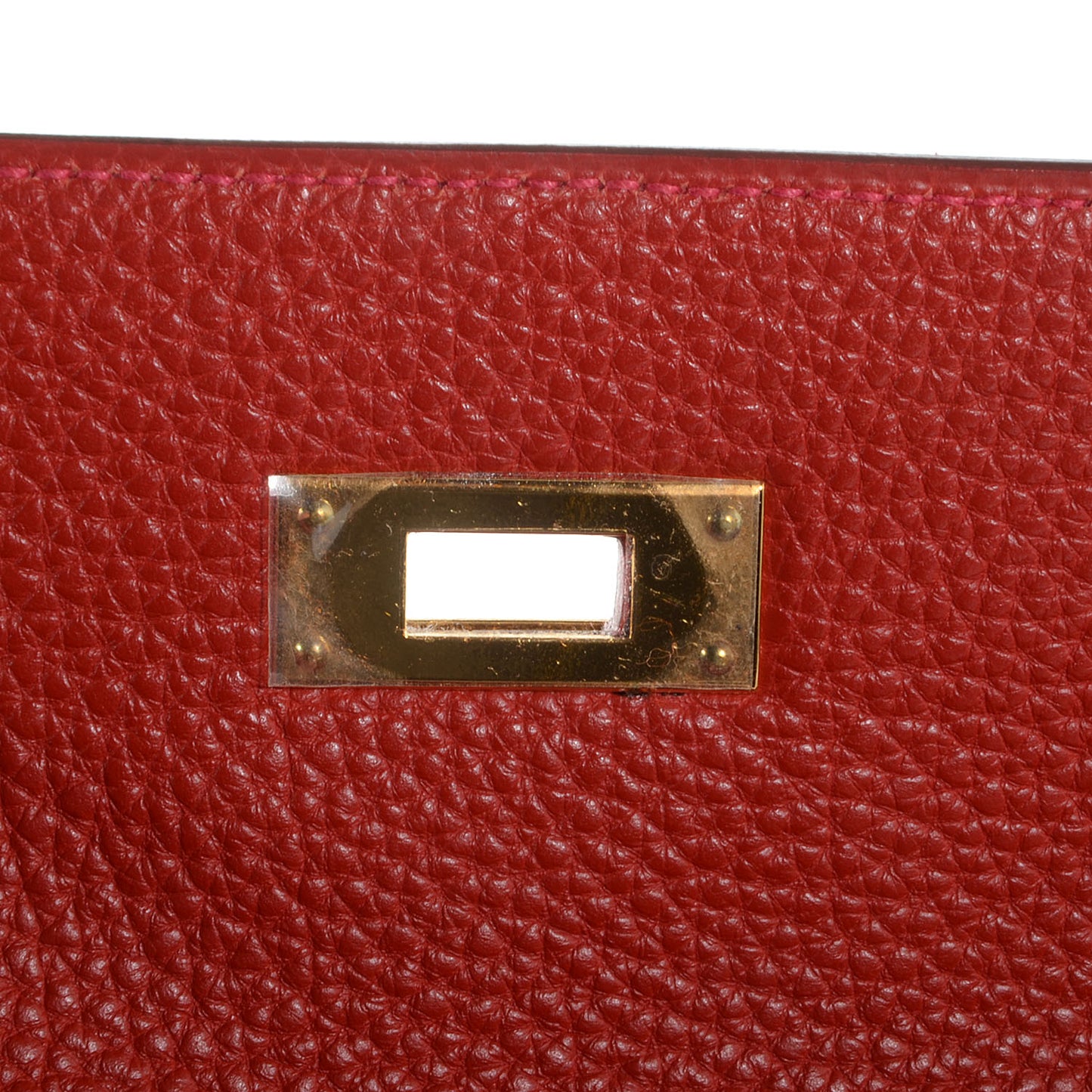 Togo Kelly Sellier 35 Rouge Garance