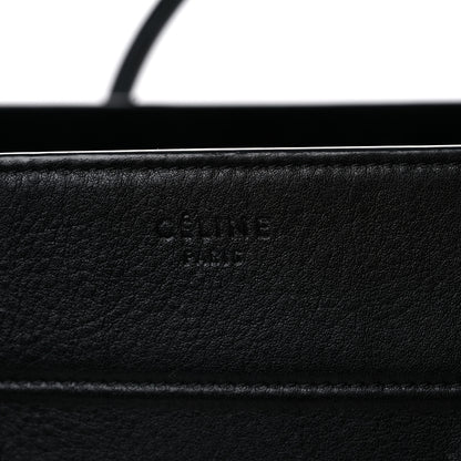 Celine Grained Calfskin Medium Phantom Luggage Black 7 of 16