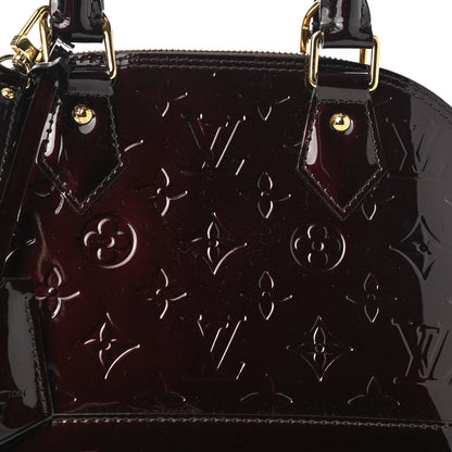 Louis Vuitton Vernis Alma BB Amarante 7 of 7