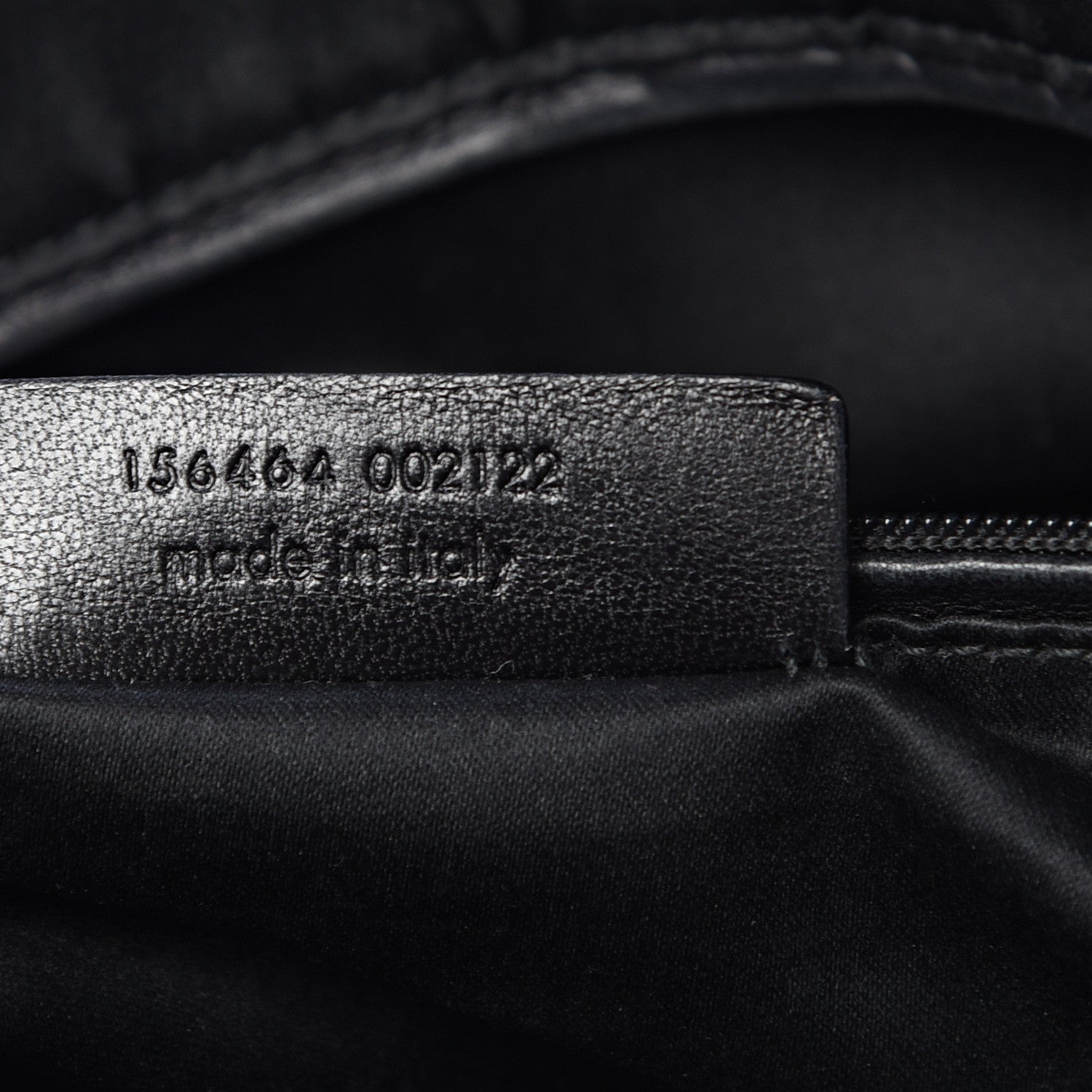 Saint Laurent Crocodile Embossed Patent Large Muse Black 6 of 17