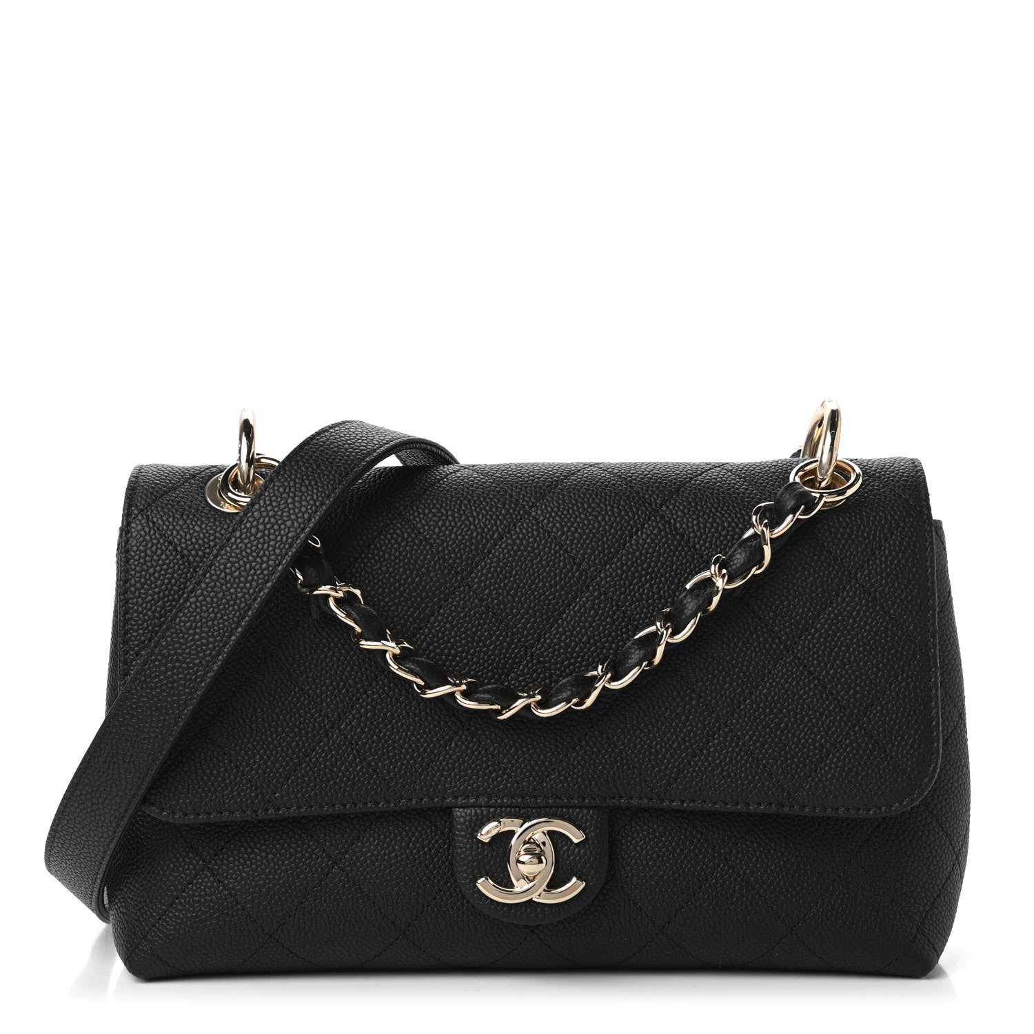 Chanel Caviar Quilted City Walk Flap Black 1 of 11
