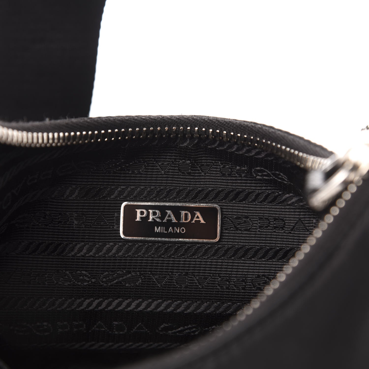 Prada Nylon Re-Edition 2005 Shoulder Bag Black 6 of 13