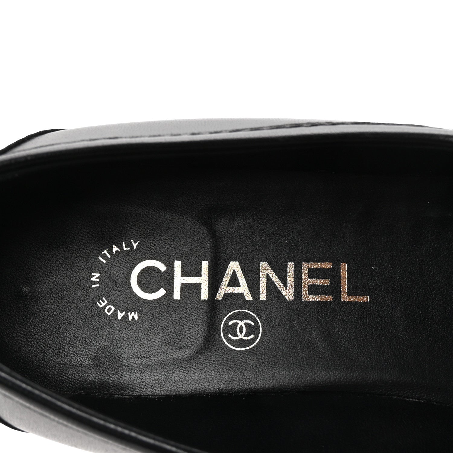 Chanel Lambskin Quilted CC Turnlock Loafers 40.5 Black 8 of 10