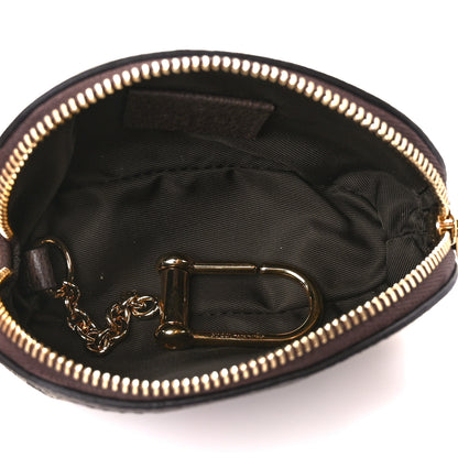 Gucci GG Supreme Monogram Web Ophidia Dome Key Pouch Beige New Acero 5 of 10