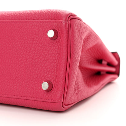 Hermes Togo Kelly Retourne 25 Rose Mexico 10 of 13