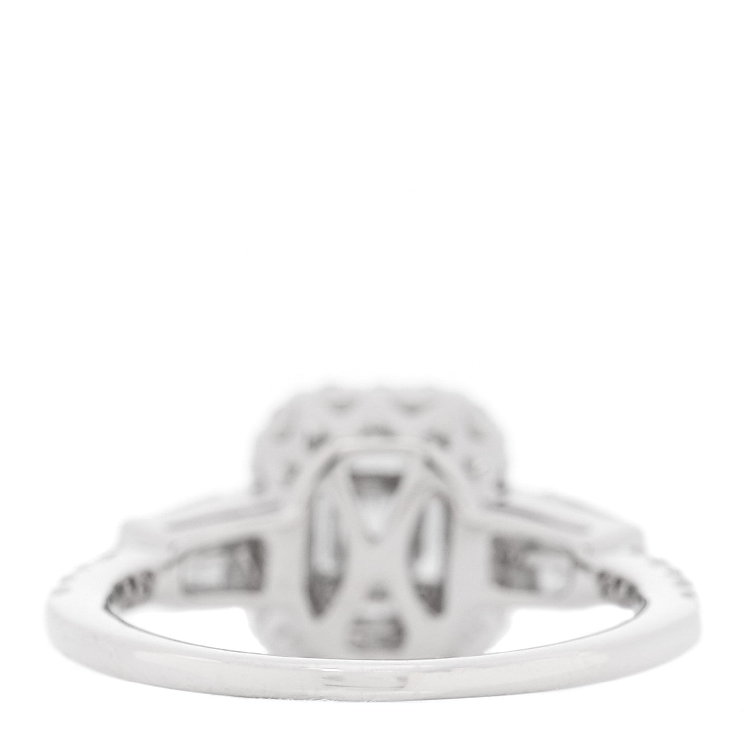 Parker & West by FASHIONPHILE 18K White Gold Diamond .75ct Baguette Cut Ring 49 5 4 of 9