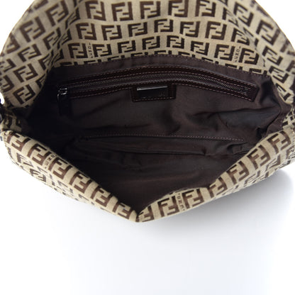 Fendi Zucchino Baguette Dark Brown 5 of 9