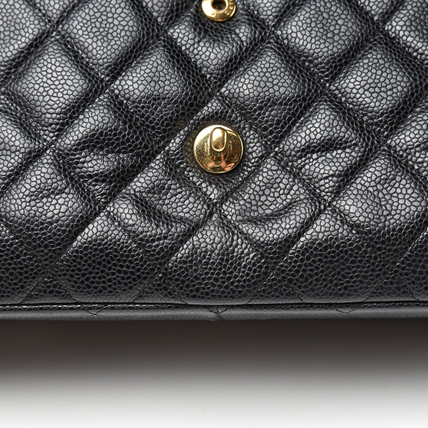 Chanel Caviar Quilted Jumbo Double Flap Black 12 of 13