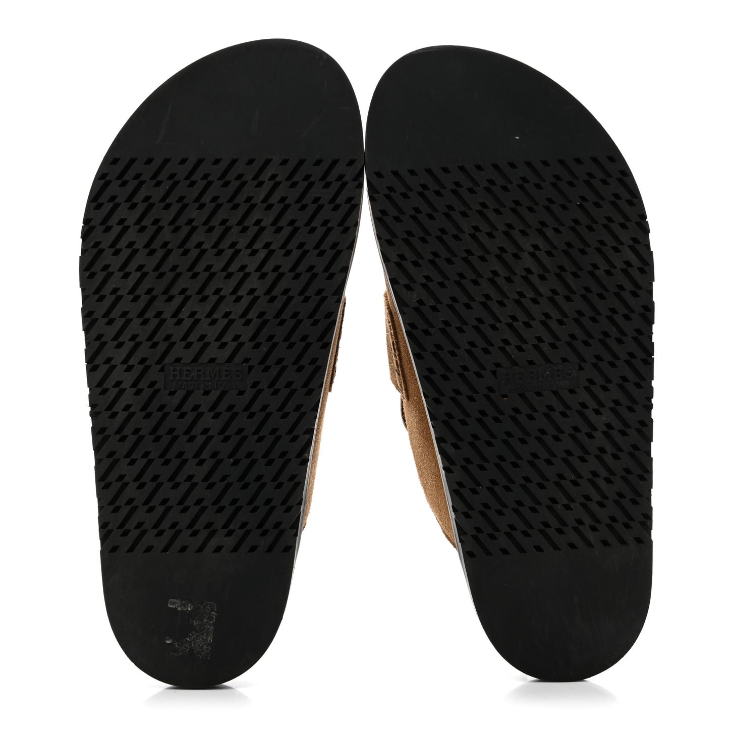Suede Calfskin Mens Go Mules 41.5 Brun Fume
