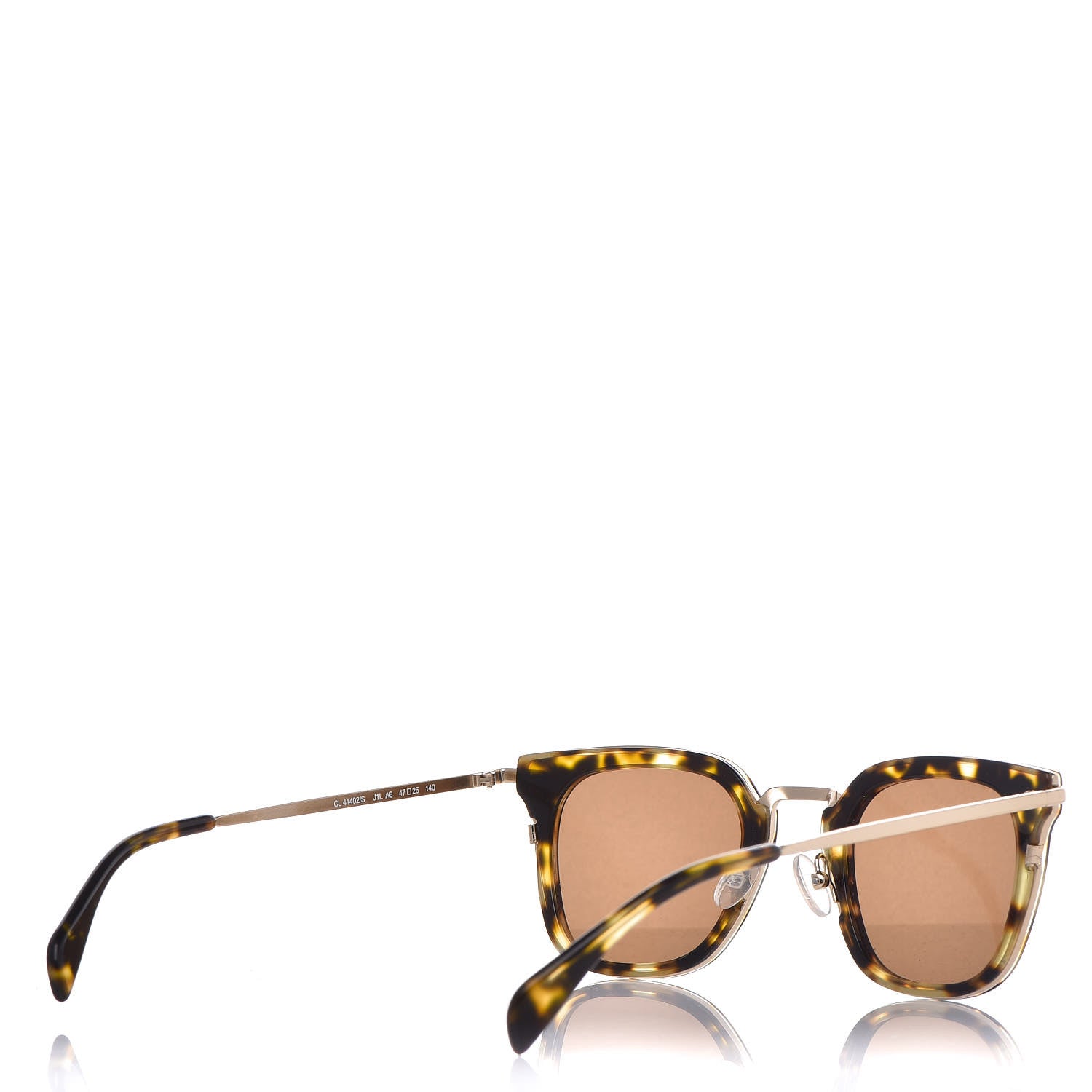 Celine Sunglasses CL 41402/S Tortoise 3 of 7