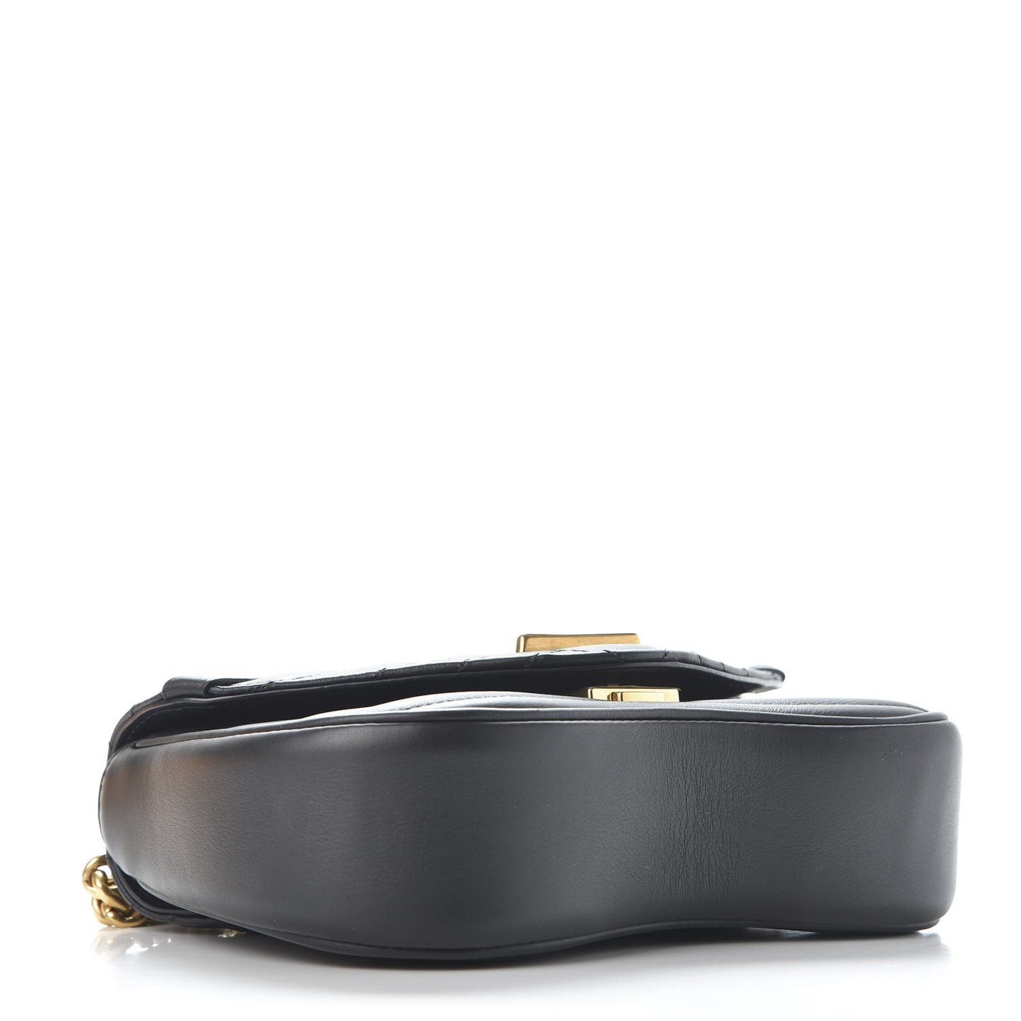 Calfskin New Wave Chain PM Black
