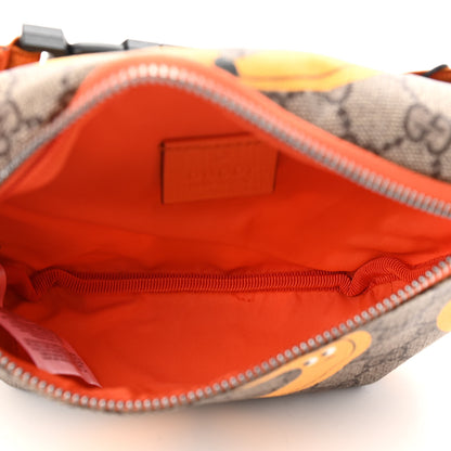 Gucci GG Supreme Monogram Banana Childrens Belt Bag Beige Ebony Multicolor Carrot Orange 5 of 9