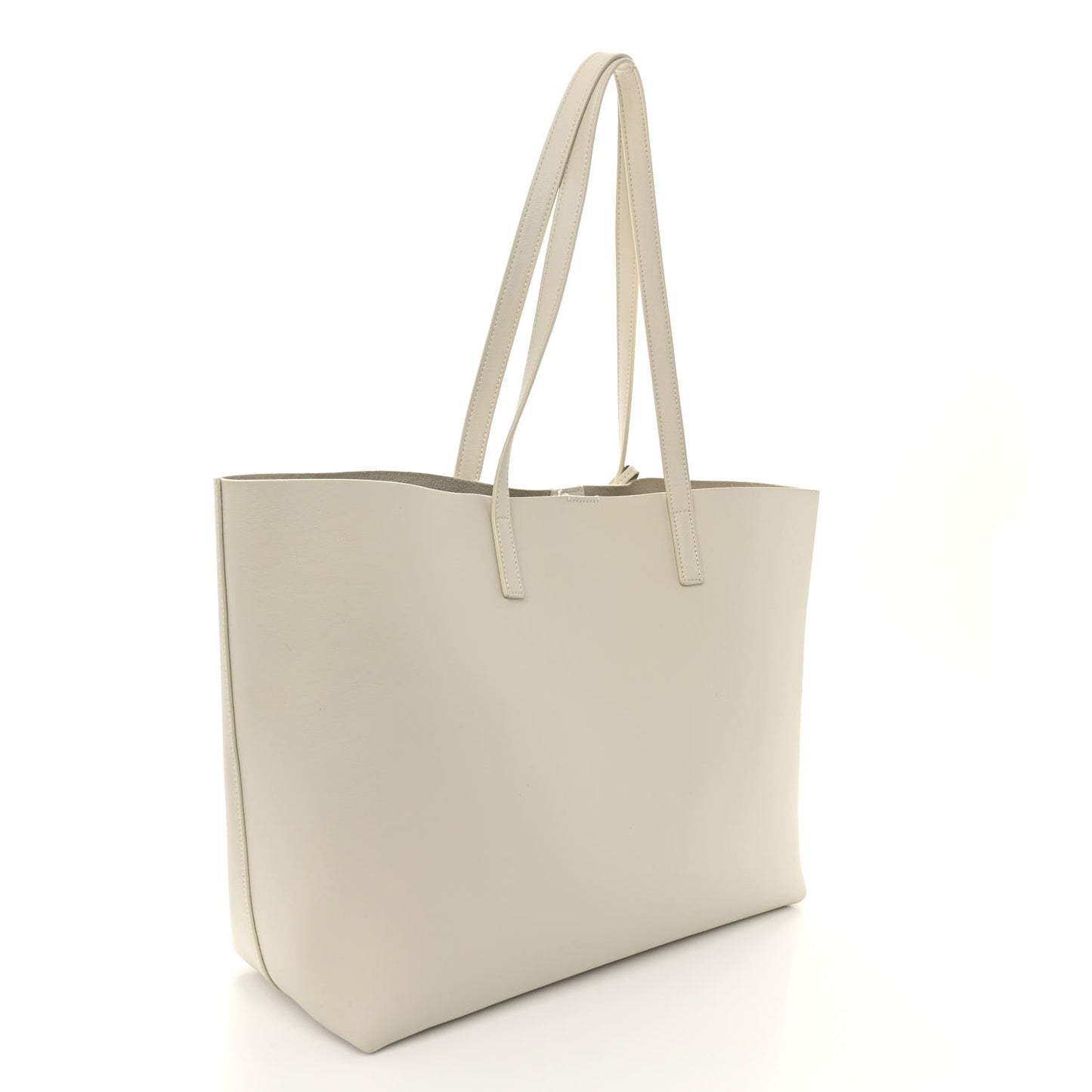 Calfskin Large Shopping Tote Porcellana