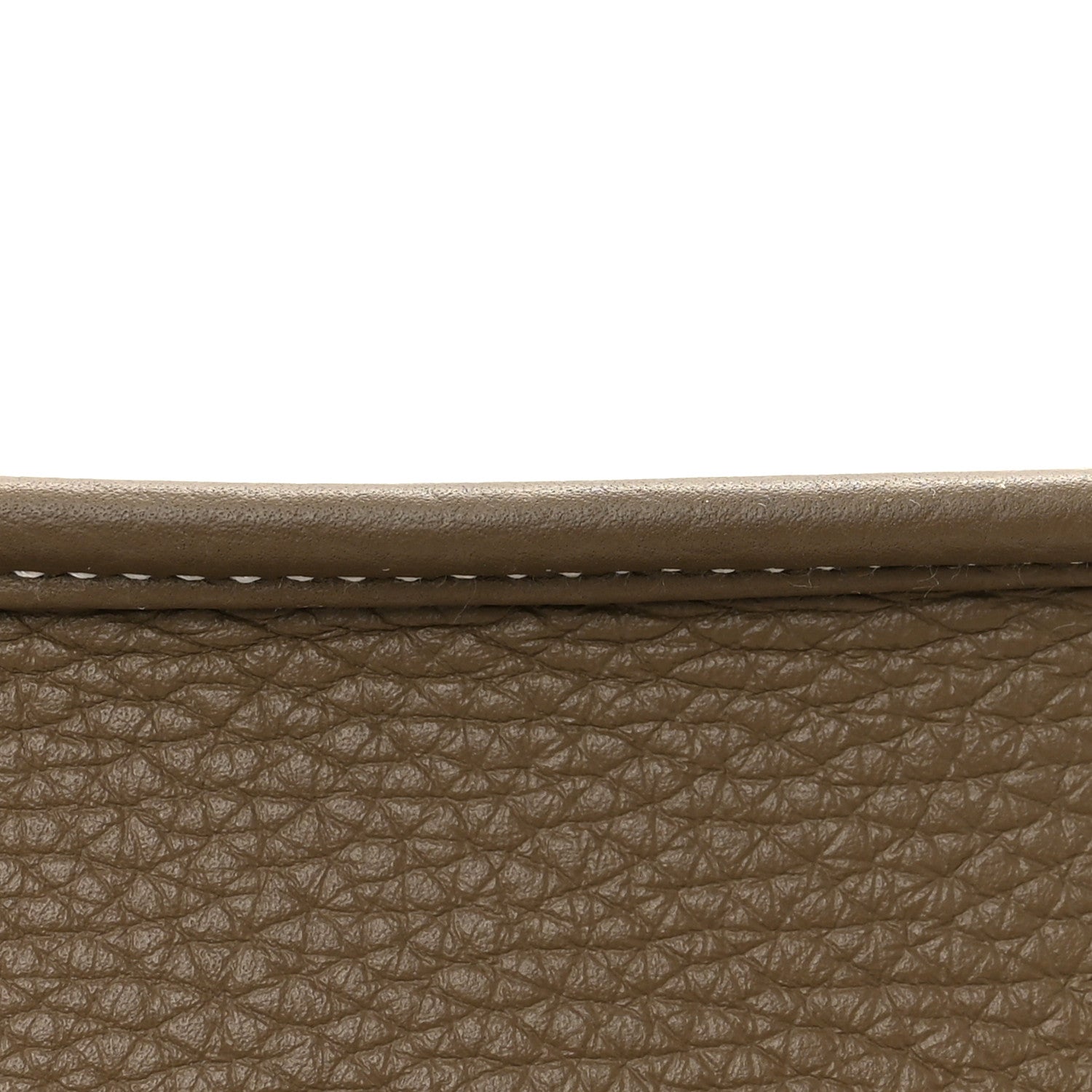 Hermes Taurillon Clemence Evelyne III PM Etoupe 12 of 13