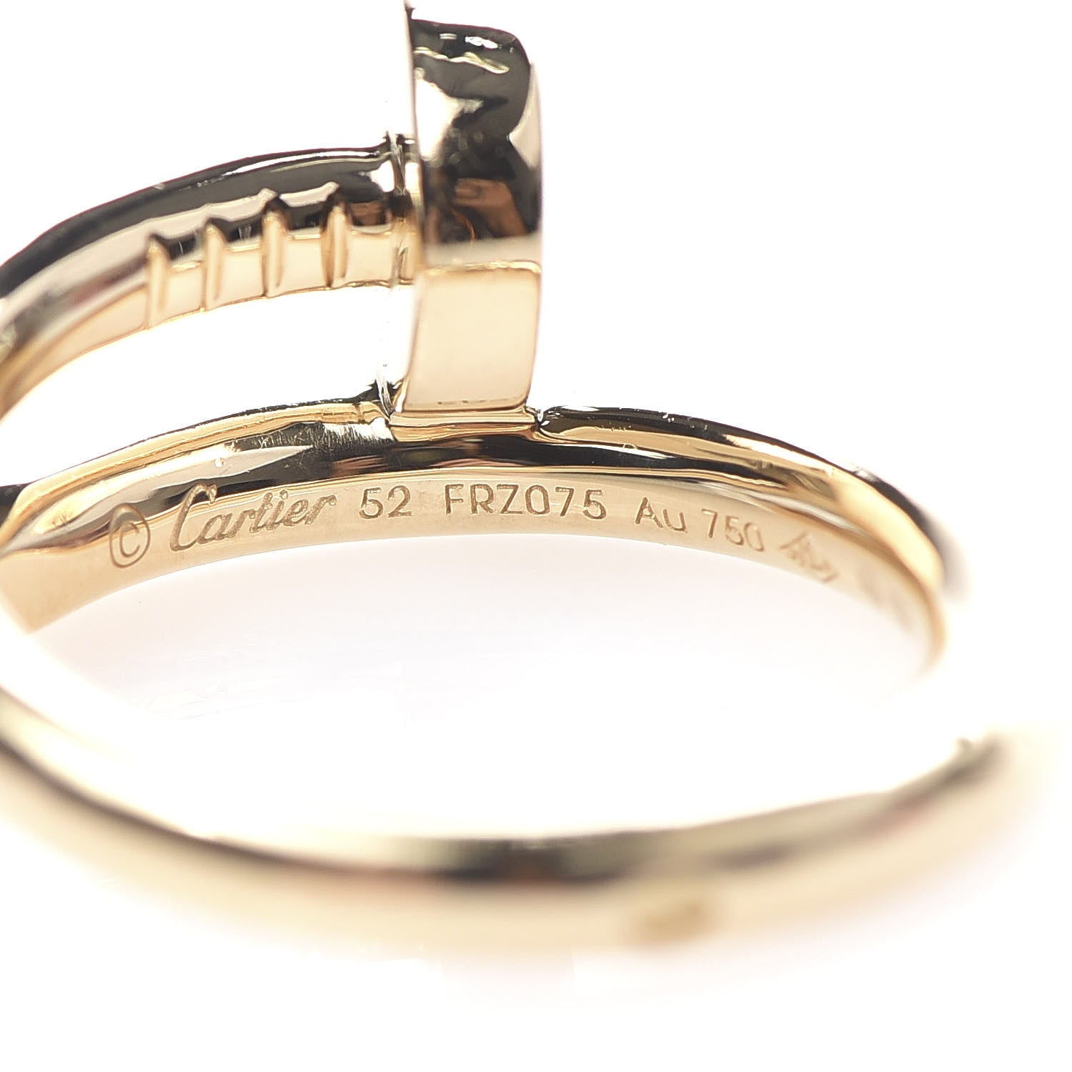 Cartier 18K Yellow Gold Juste Un Clou Ring 52 6 4 of 6
