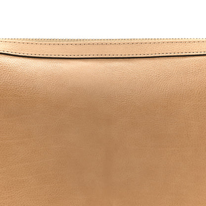 Fendi Vitello Medium Simply Fendi Shoulder Bag Miele Scuro 8 of 12