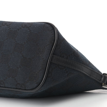 Gucci Monogram Boat Pochette Navy 9 of 10