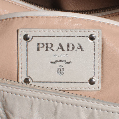 Prada Nappa Antique Handbag Ghiaccio 5 of 7