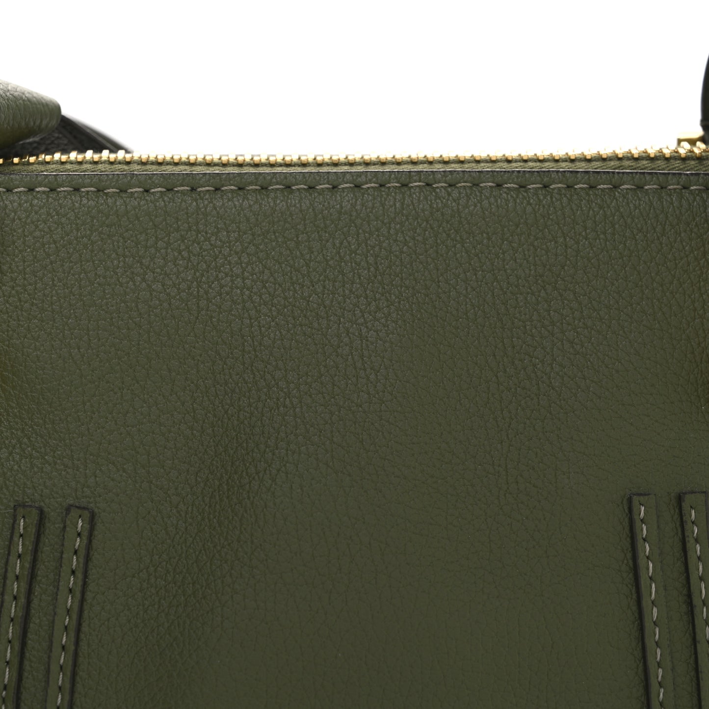 Calfskin Small Marcie Satchel Light Cactus
