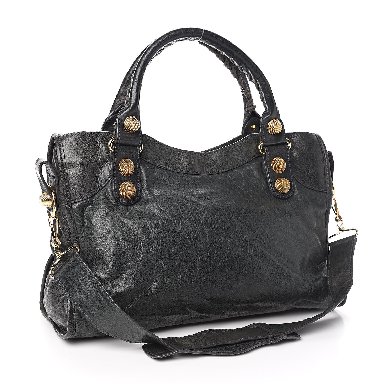 Balenciaga Agneau Giant 21 Gold Hardware City Anthracite 3 of 11