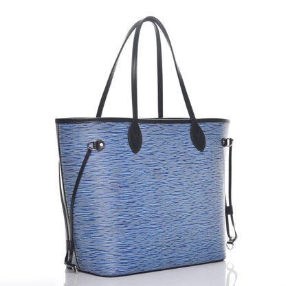 Louis Vuitton Epi Neverfull MM Denim Light 3 of 8