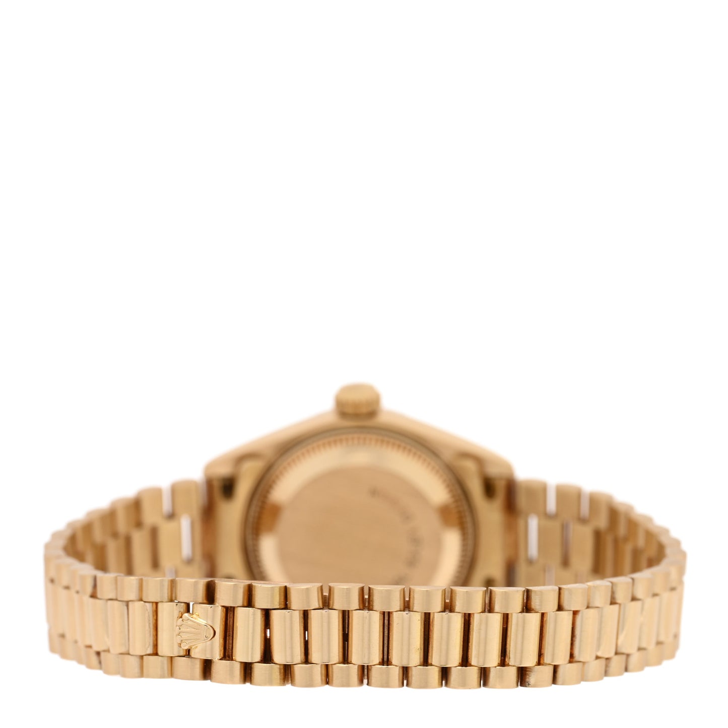 18K Yellow Gold Diamond 26mm Datejust President Watch Champagne 69178