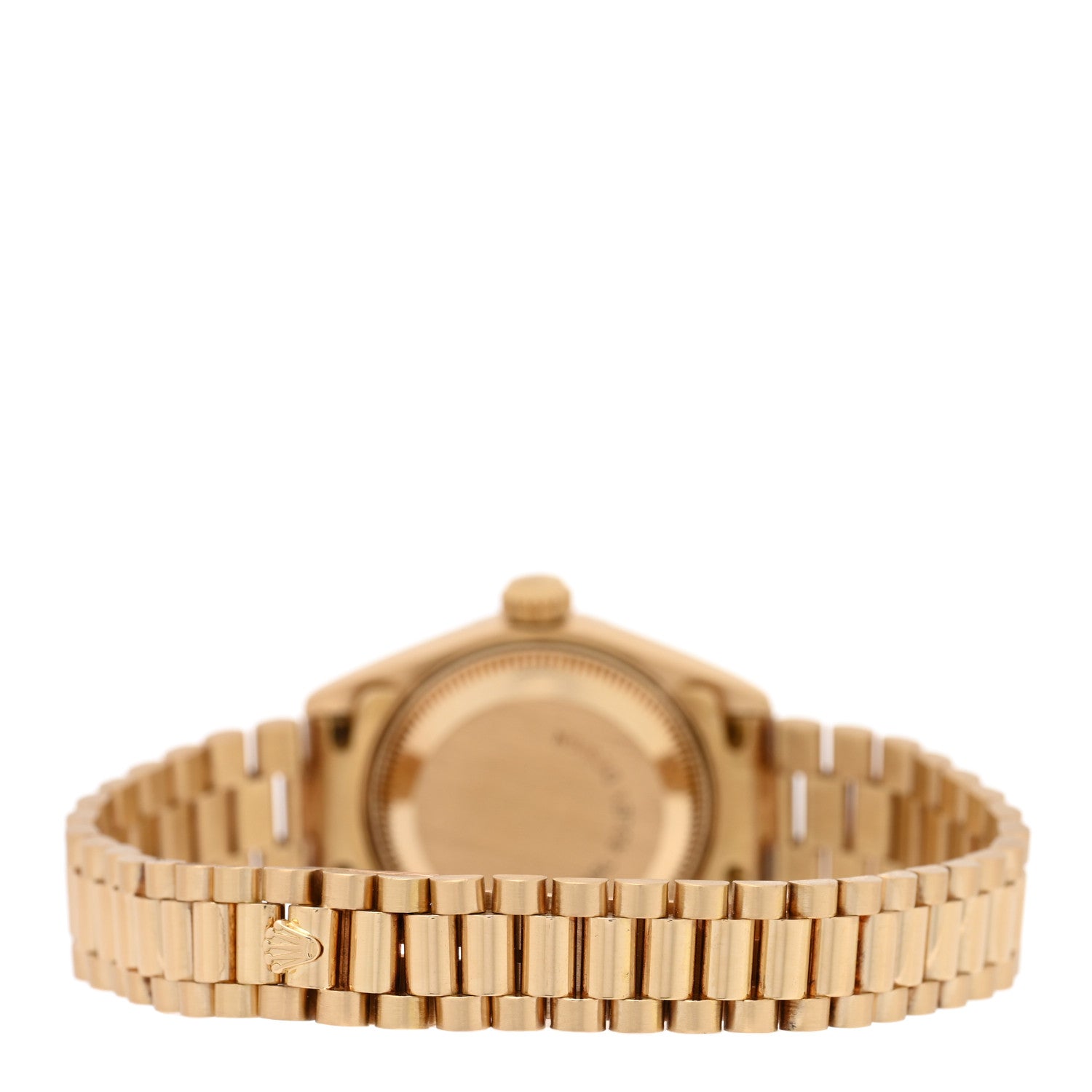 Rolex 18K Yellow Gold Diamond 26mm Datejust President Watch Champagne 69178 3 of 4