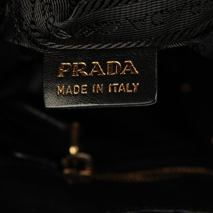 Prada Soft Calf Hobo Nero Black 8 of 8
