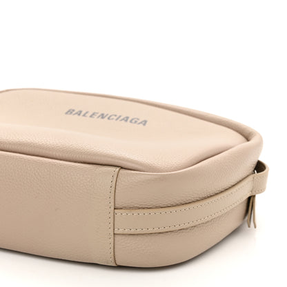 Balenciaga Calfskin Logo M Everyday Camera Bag Beige 9 of 9