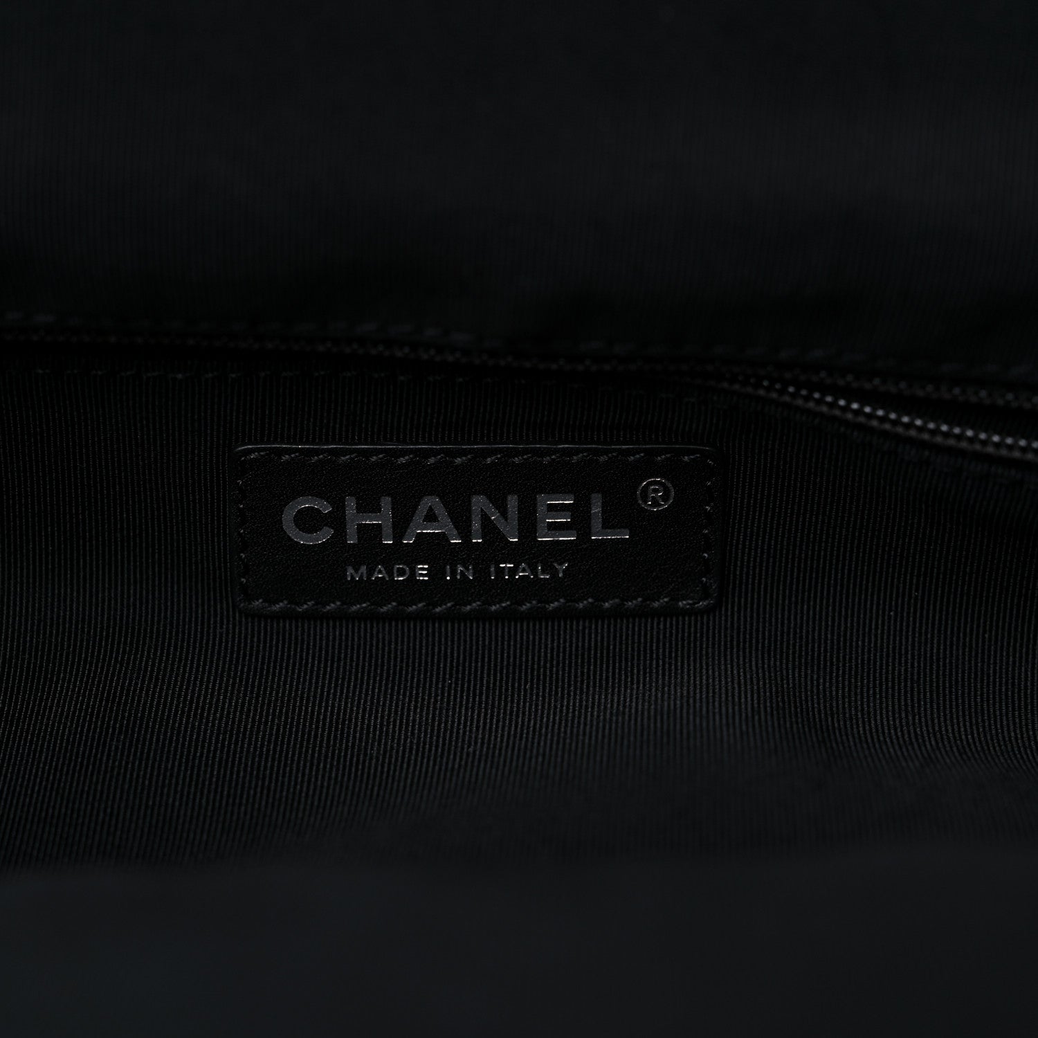 Chanel Iridescent Calfskin Chic Quilt Frame Tote Light Grey 6 of 13