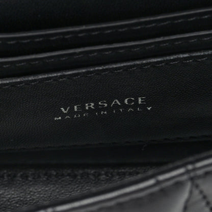 Versace Nappa Quilted Virtus Evening Bag Black 6 of 9