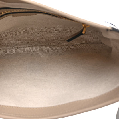 Gucci GG Supreme Monogram Textured Dollar Calfskin Web Small Jackie 1961 Hobo Beige Mystic White Oatmeal 5 of 10