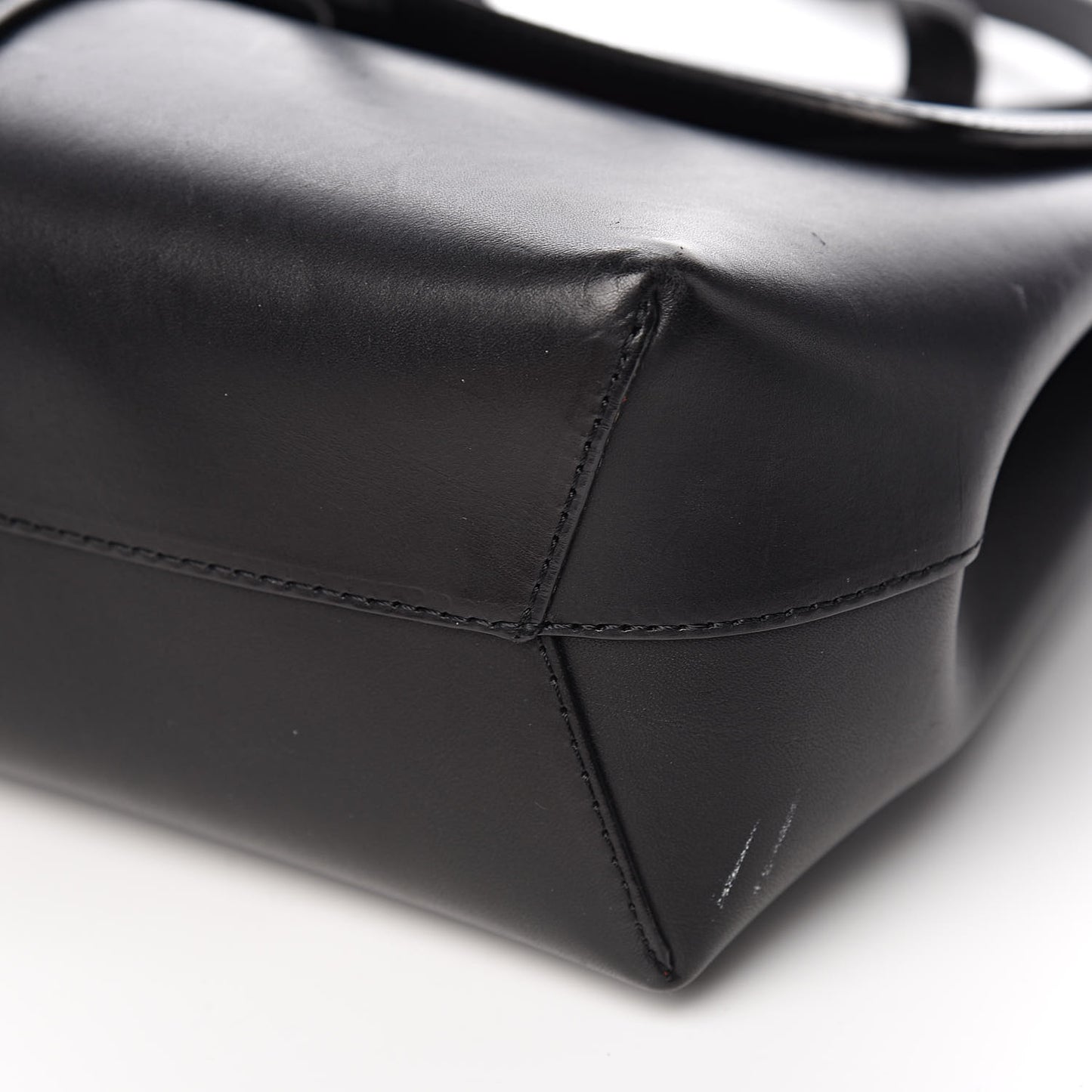Calfskin Mini Lady Bag Black Flamma