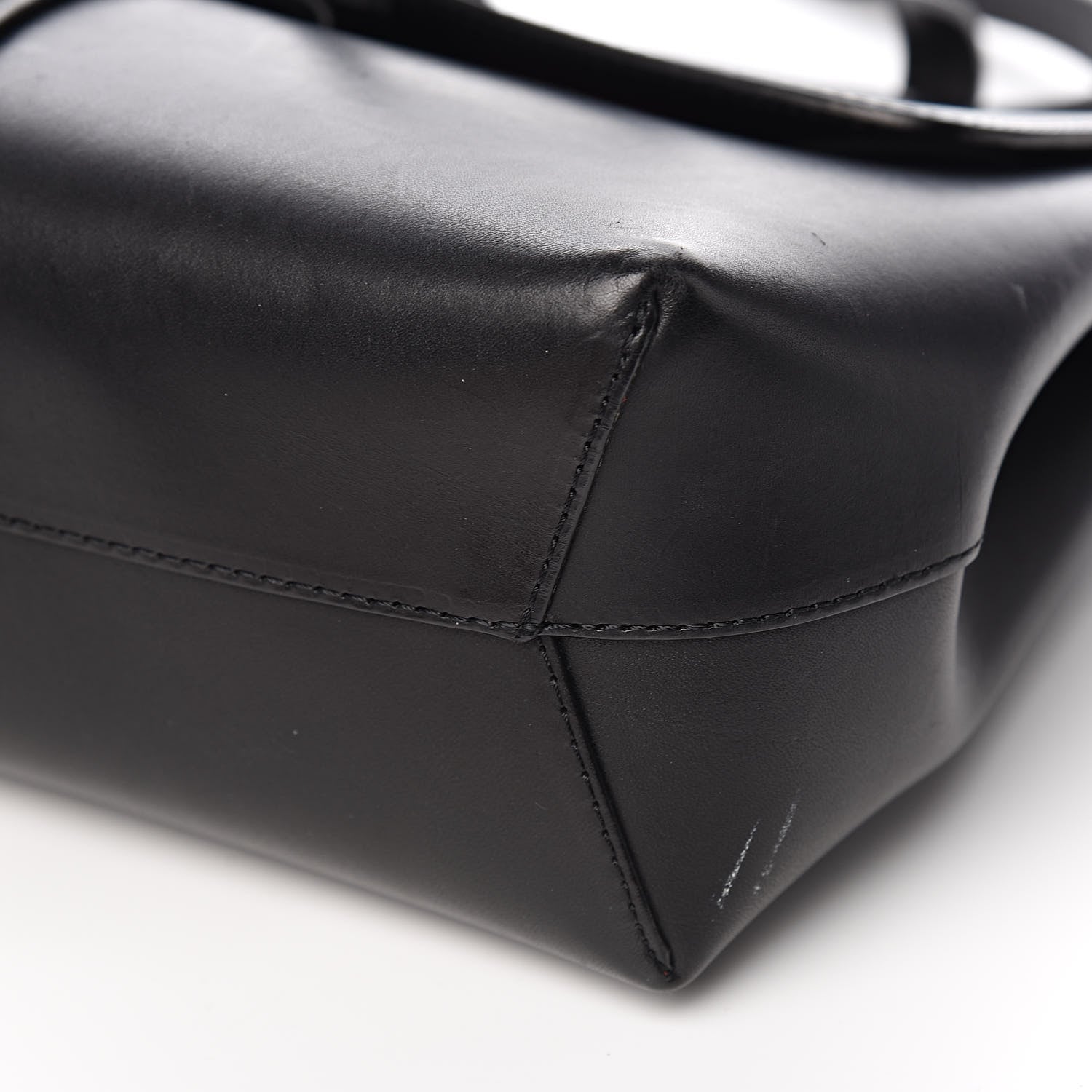 Mansur Gavriel Calfskin Mini Lady Bag Black Flamma 10 of 12