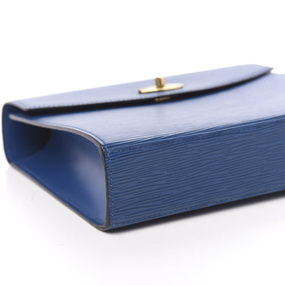 Louis Vuitton Epi Malesherbes Cyan 7 of 11